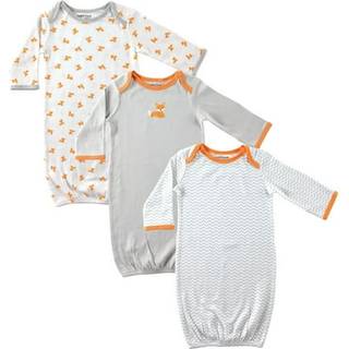 Luvable Friends Unisex Baby Cotton Gowns Fox Preemie/Newborn