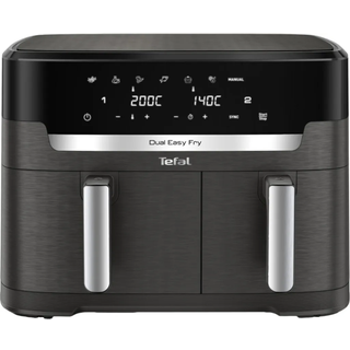 TEFAL Easy Fry Dual XXL EY942HE0 Fritureapparat 2020W Grå