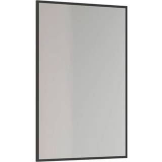 Scanbad Select spejl med sort ramme, 70,4 x 50,4 cm