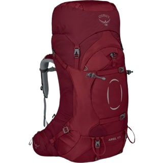 Osprey Women's Ariel 65 Claret Red, XS/S
