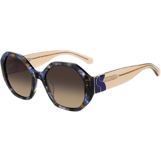 Kate Spade KS Flynnie/G/S Asian Fit 4FK/PR 54 Solbriller Kvinder Tortoiseshell - Blue Brown Tortoise - 54mm