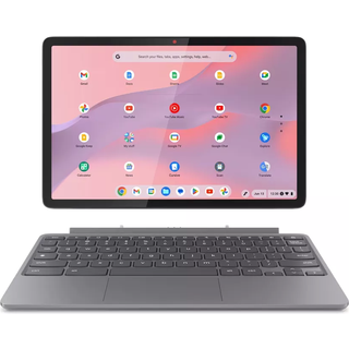 Lenovo Chromebook Duet 11M889 MediaTek Kompanio 838 27,8 cm (10.9) Berøringsskærm WUXGA 8 GB LPDDR4x-SDRAM 128 GB eMMC Wi-Fi 6 (802.11ax) ChromeOS Tysk Grå