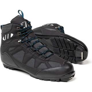 Whitewoods Unisex Voksen 302 NNN Nordic Cross Country XC Touring Adventure Isolerede skistvler Sort/Bl 9 Damer/7 Mnd