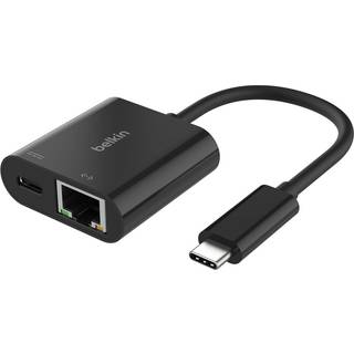Belkin USB-C til Ethernet Adapter 20cm (sort)