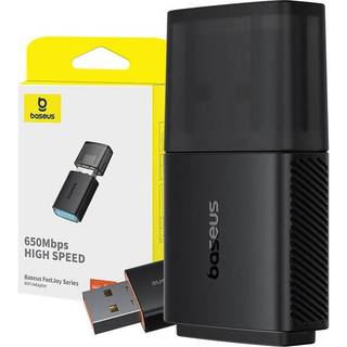 Baseus FastJoy 650 Mbps WiFi adapter (black)