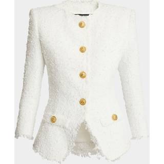 Balmain Tweed jacket - white - M