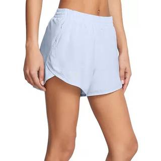 Under Armour Fly By 3in Running Shorts Women - Light Blue, Size M - light_blue