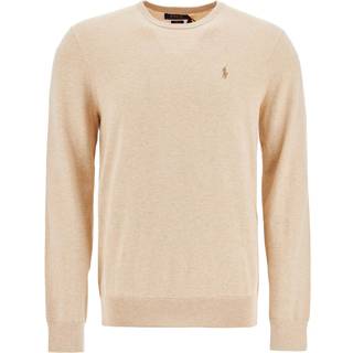 Polo Ralph Lauren Cotton Crew Neck Sweater Dune Melange