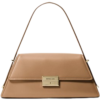 MK Ludlow Medium Leather Shoulder Bag - Natural - Michael Kors - ONE SIZE