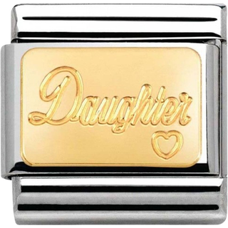 Nomination Gold Daughter Charm