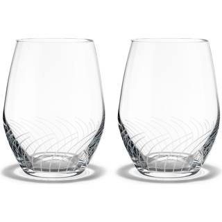 Holmegaard Cabernet Lines vandglas glas 25 cl 2 stk.