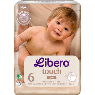 Libero Touch Ble Str. 6 13-20 Kg (30 stk)