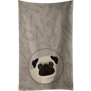 Caroline's Treasures CK2204KTWL Pug i køkkenet køkkenhåndklæde