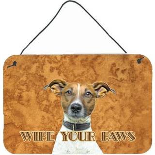 """" Caroline's Treasures Jack Russell Terrier tørrer din potervæg eller dør hængende prints 8 x 12 """" """" """"