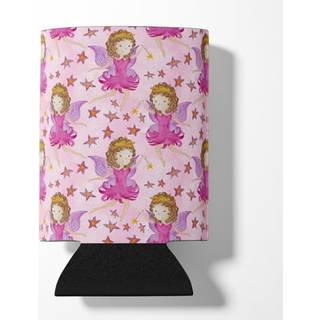 """" Caroline's Treasures Watercolor Fairy Princess on Pink Decorative kan Hugger Multicolor """"