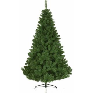 Kunstigt juletræ - Højde 210 cm - Stort, grønt og fyldigt - På fod