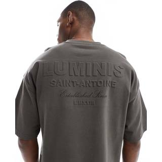 River Island River Island Oversized Luminis Præget T-shirt