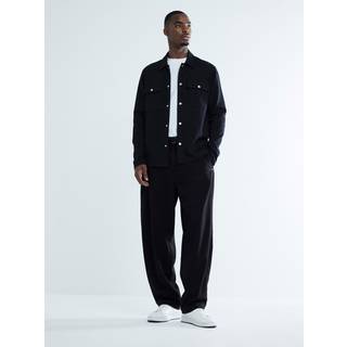 River Island Slim Fit Jersey OvershirtSmall