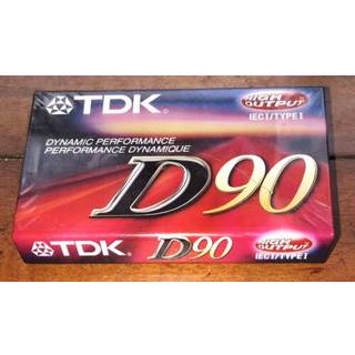 TDK 20100 - TDK Standard Size Audio Cassette