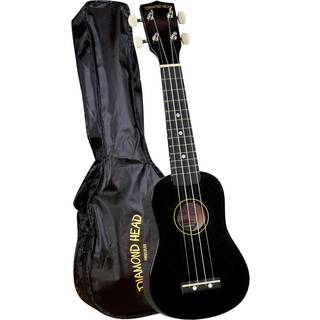 Diamond Head Du -100 Rainbow Soprano Ukulele - Sort