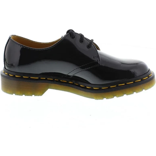 Dr. Martens Damesko 1461 W Oxford sort patentlæder - Smal pasform, 5 UK / 7 M US