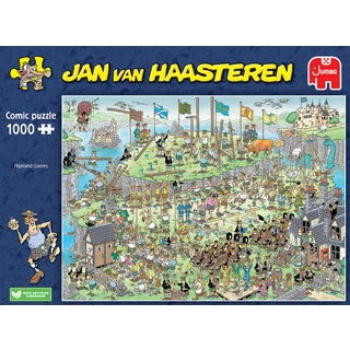 Jumbo Puzzle Jan van Haasteren Highland Games (1000 pcs)