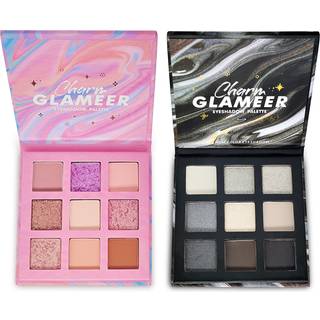 Eyeshadow 18Colors Eyeshadow Palette Matte & Glitter & Shimmer Eyeshadow for Eye Makeup Langtende vandtæt øjenmakeup Palette Glitter Shimmer Prof