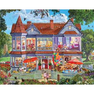 White Mountain Puzzles - Summer House - 1000 Piece Jigsaw Puzzle