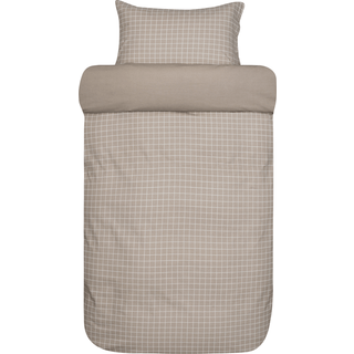 Hoie Sengesæt Storm Beige 150x210 cm