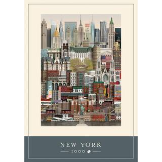 Puslespil 1000 brikker New York