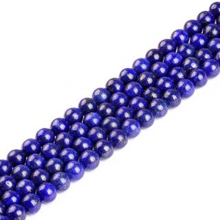 AAA Naturlige Dybblå Lapis Lazuli Runde Perler - 2 mm Ædelstenperler, Løse Perler, Premium Kvalitet