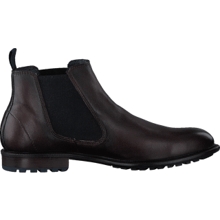 bugatti Herren Chelsea Boots braun Glattleder