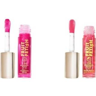 Milani Lip Kit Bundle - Raspberry Peach Strawberry Melon Fruit Fetish Lip Oils