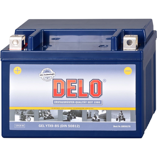 Delo Gelbatteri, Påfyldt