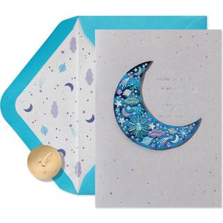 Papyrus -jubil?umskort til par (Love Shine lysere)