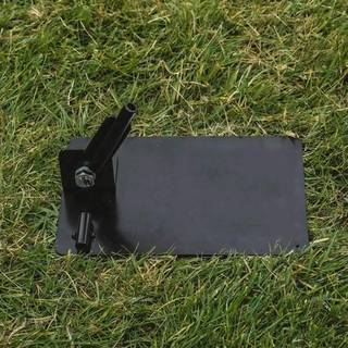 Golfjusteringspindeholder Swing ?veplade Plane Trainer Tr?ningshj?lpemiddel Opretningsstokbase (?veplade)