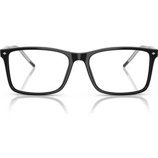 Giorgio Armani Mand AR7258 5875 Optiske stel Acetat Sort Transparent Firkantet Normal