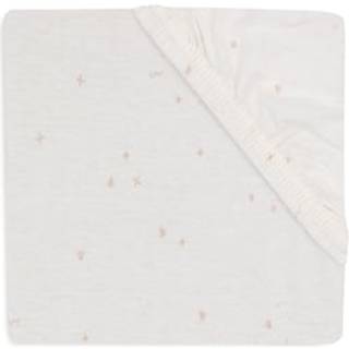 Jollein Stræklagen Twinkling 70/75x140/150, Off white/Wild Rose