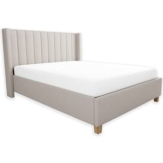 100% bomulds arktisk hvid queen size monteret ark kun let og åndbart monteret ark til queensize seng let pasform 17 dyb lomme dronning monteret a