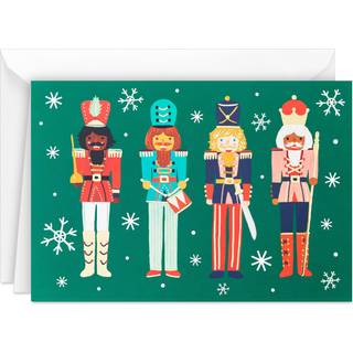 Hallmark Boxed Christmas Cards Fire Nutcrackers (40 kort og 40 konvolutter)