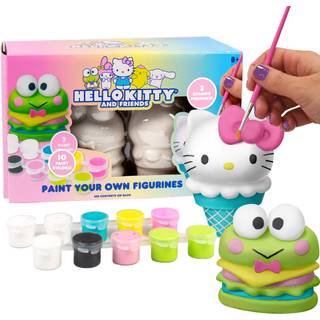 Horizon Group USA Sanrio Hello Kitty og venner Paint Your Own Figurines Arts and Crafts Kit