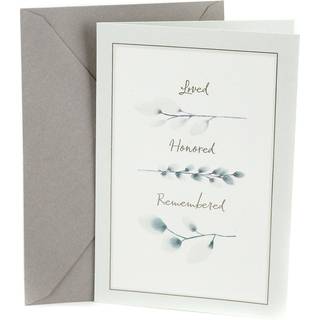 Hallmark sympati lyk?nskningskort (elskede h?dret husket)