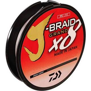 Daiwa J-BRAID GRAND 8X 300YDS FYLDESPOLE GR LYS