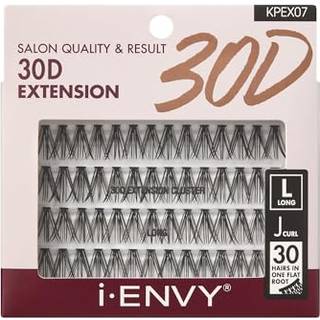i-envy 30D Extension Cluster Individuelle vipper Let at påføre flad konisk-end rod Forannede volumenvipper J Curl med blød fiber Hurtig anvendels