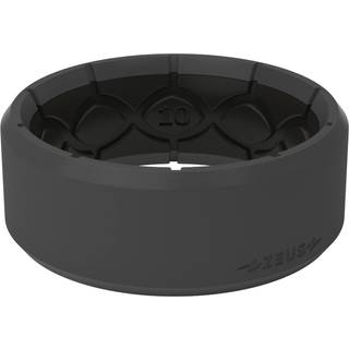 Groove Life Zeus Edge Deep Stone Silicone Ring Breathable Rubber Wedding Rings for Men Lifetime Coverage Unik designkomfort Fit ring - st?rrelse
