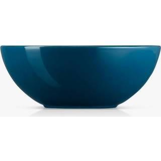 Le Creuset tallerken dyb Signature stentøj 16 cm caribbean