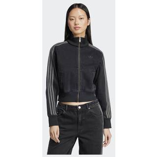 adidas Originals Denim Firebird Track Top, Black - XS