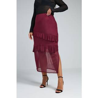 Yours Curve Yours Curve Limited Collection Frill Mesh Nederdele