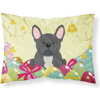 Påskeæg fransk bulldog sort stof standard pillowcase