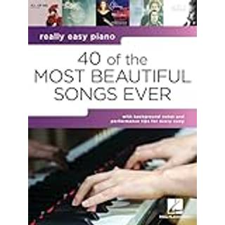 Hal Leonard Really Easy Piano: 40 of the Most Beautiful Songs Noder